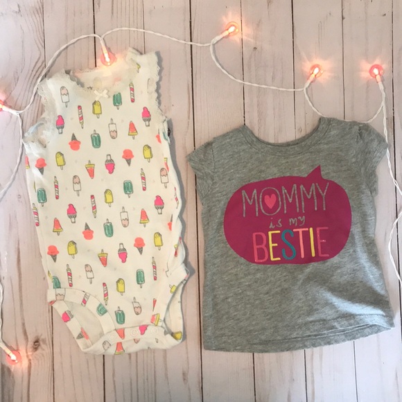 Carter's Super Cute Buffalo Dress Bundle/0-9m - Picture 4 of 7